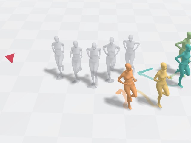 PromptHMR at the start of the clip, over the reference